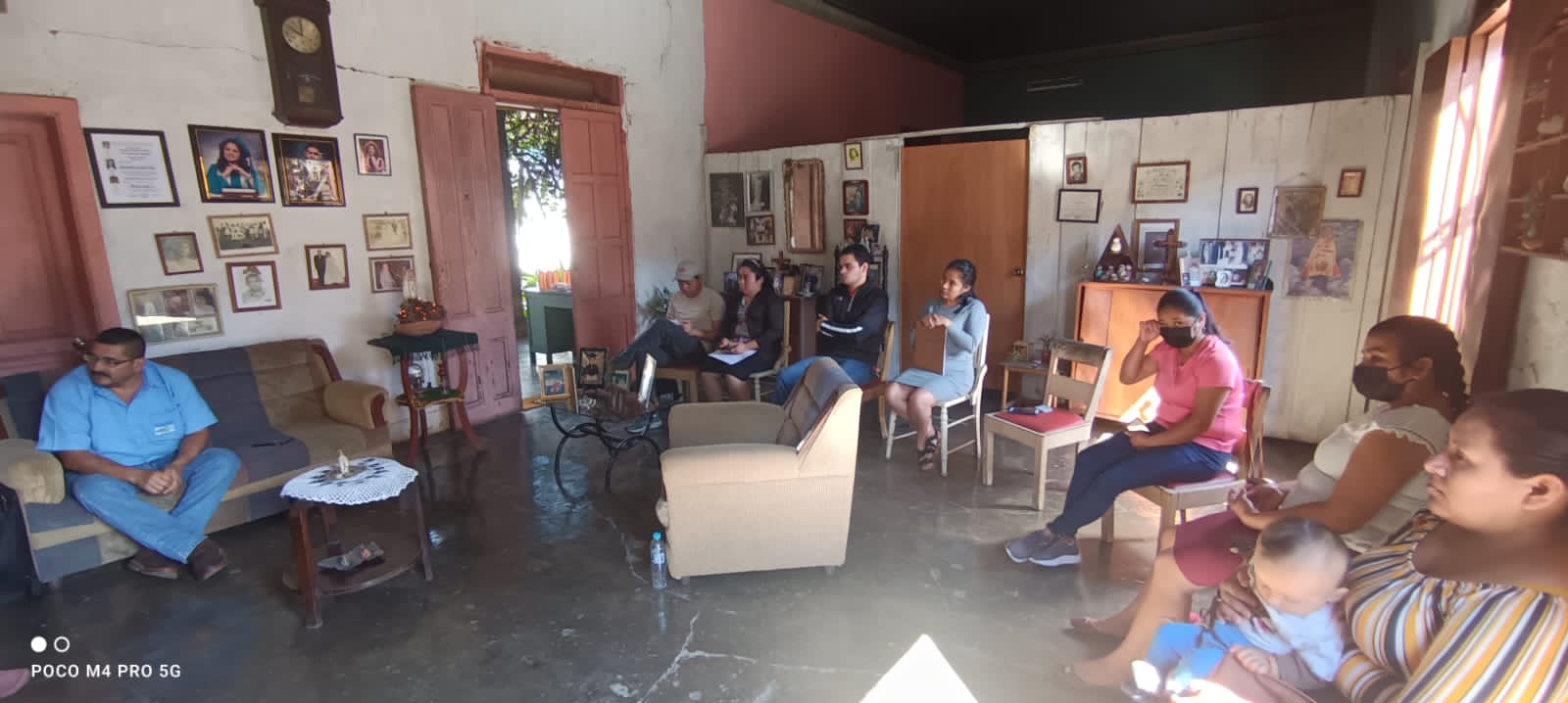 Reunión de la Red de jóvenes de Usulután 